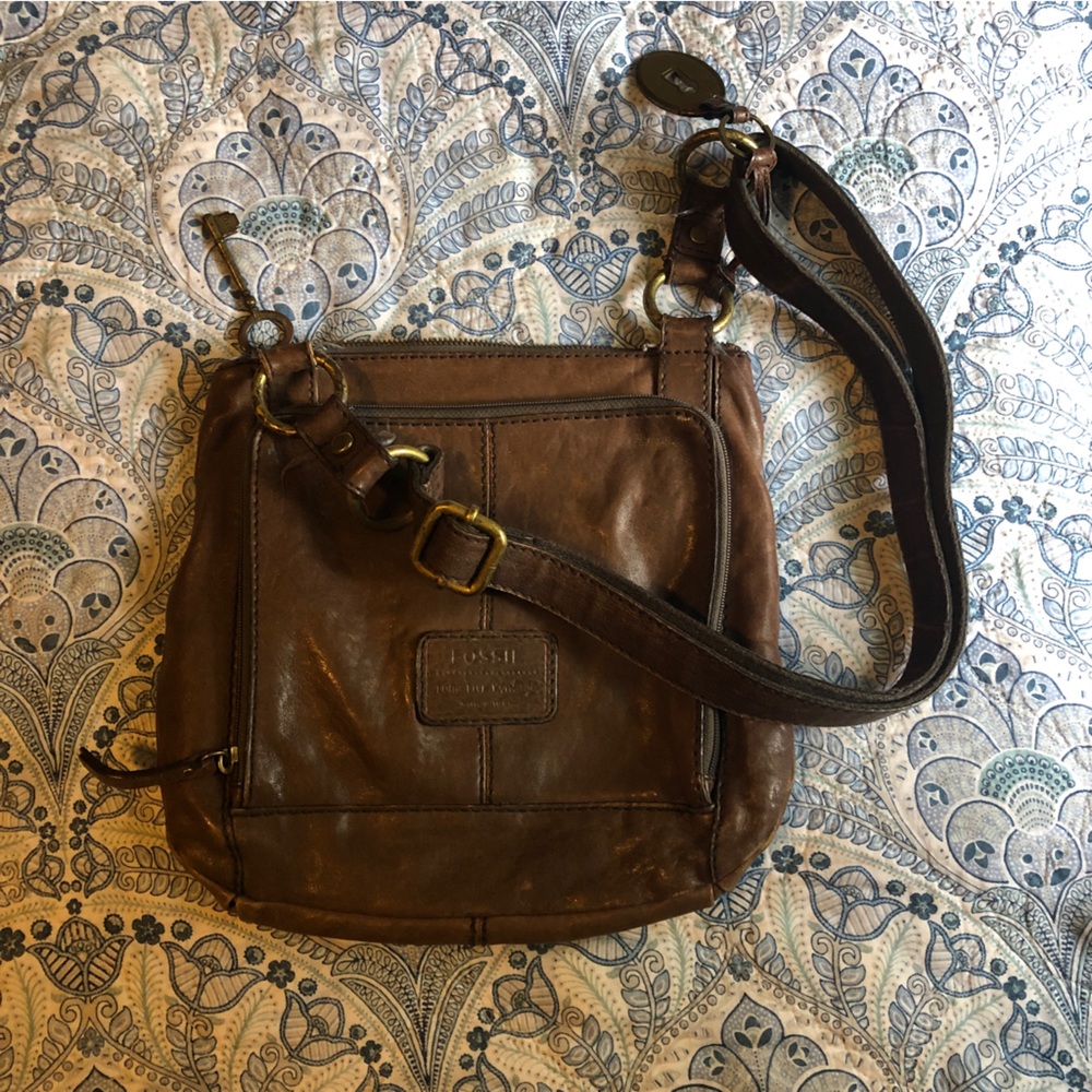 Fossil Crossbody Leather Purse